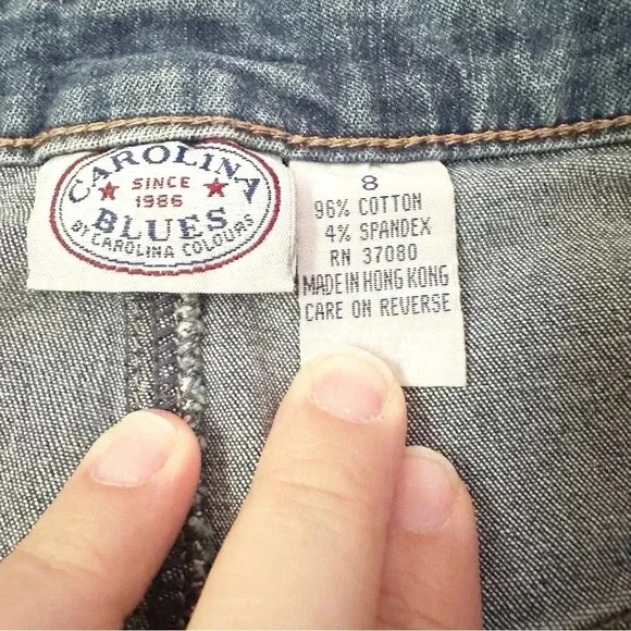 Vintage Y2K denim maxi skirt size 8 - Picture 12 of 14